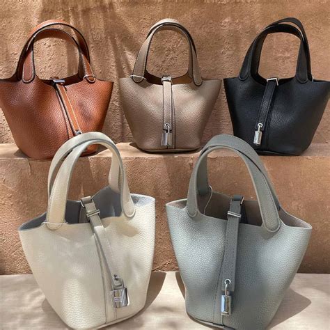 hermes bucket bag|hermes picotin size chart.